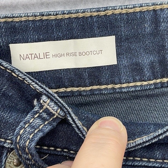 KUT From The Kloth Blue Jeans Womens Size 6 Natalie High Rise Bootcut Dark Wash - Picture 8 of 11